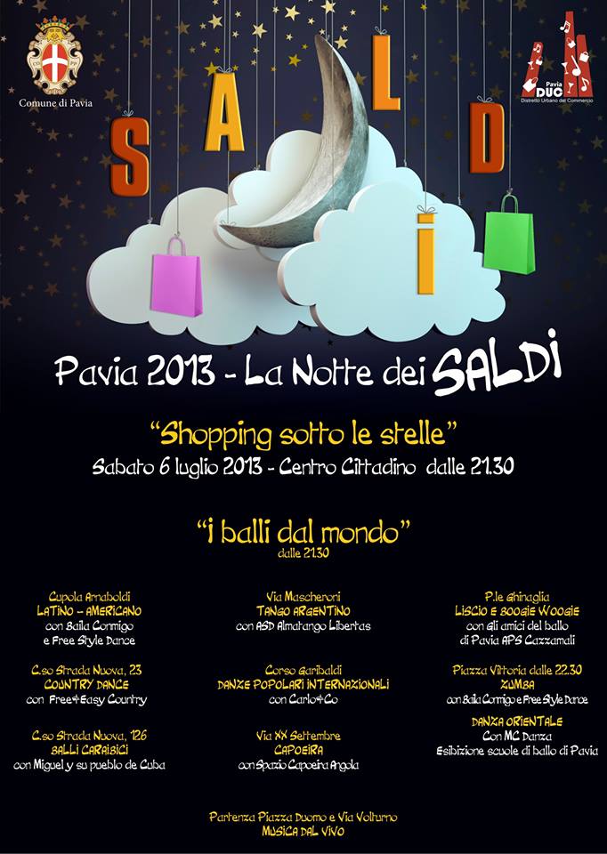 notte dei saldi 2013