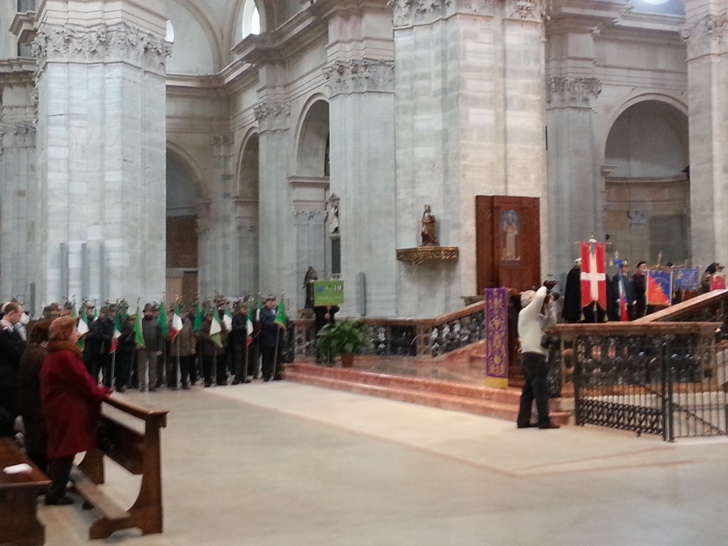 alpini pavia messa duomo