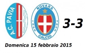 PAVIA-novara 3-3