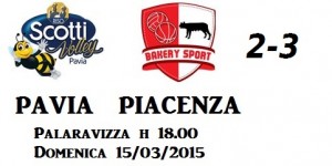 PAVIA PIACENZA 2-3