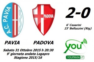 Pavia Padova 2-0