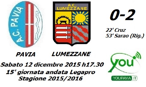 pavia-lumezzane 0-2 2015