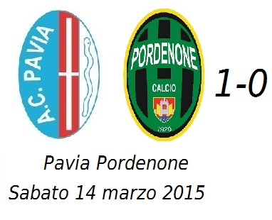 pavia-pordenone 1-0