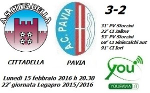 cittadella pavia 2016-02 3-2