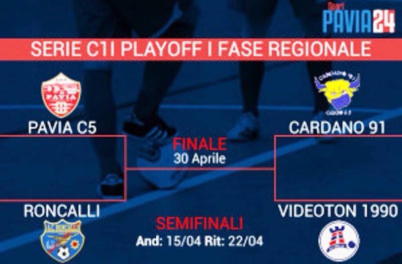 PAVIACALCIO A5 tabellone regionale