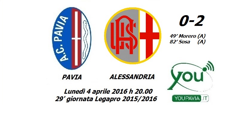 Pavia-Alessandria 0-2 2016-04