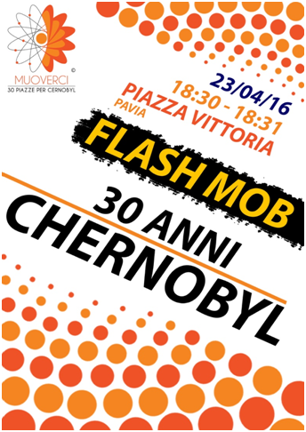 paviaperchernobyl flashmob 30anni
