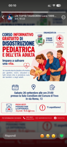 TROVO Corso di disostruzione pediatrica